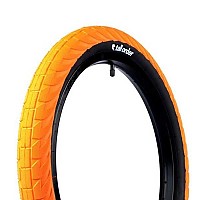 [해외]TALL ORDER Wallride 100 PSI 20´´ x 2.35 도시의 견고한 자전거 타이어 1140596786 Orange / Black