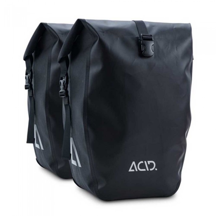 [해외]ACID Travlr Pure 20+20L 사이드 백 1138283676 Black