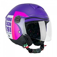 [해외]CGM 261X 미니 Sign 주니어 오픈 페이스 헬멧 9140616914 Purple / Pink