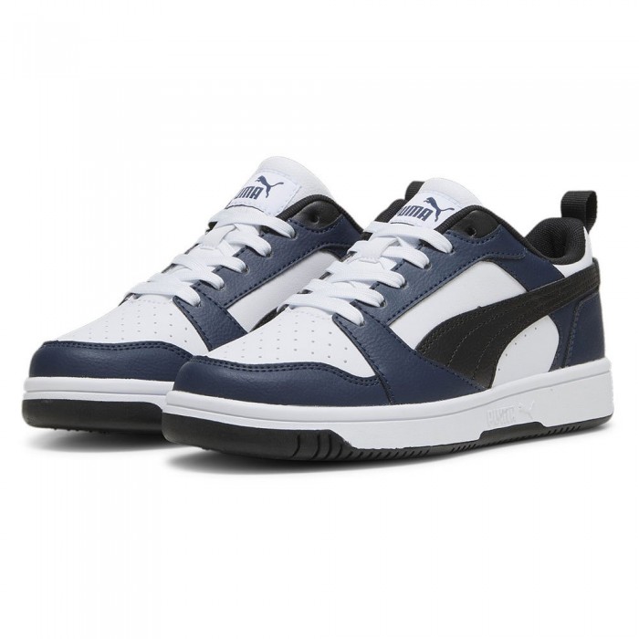 [해외]푸마 Rebound V6 Lo 운동화 15140378063 White / Black / Club Navy