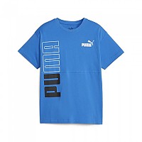 [해외]푸마 반팔 티셔츠 파워 Colorblock 15139910890 Racing Blue