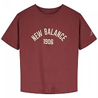 [해외]뉴발란스 반팔 티셔츠 Nb Essentials Varisty 15140132391 Washed Burgundy