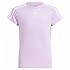 [해외]아디다스 스트라이프 반팔 티셔츠 Train Essentials 3 15140530264 Bliss Lilac / White