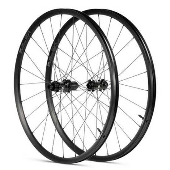 [해외]SEIDO Geon Thru-Axle Disc Tubeless 그래블 휠 세트 1140586350 Black