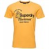 [해외]슈퍼드라이 Loose Fit 코어 로고 AC 티셔츠 138402626 Pigment Yellow
