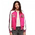[해외]슈퍼드라이 Suikajan Embroidered 봄버 재킷 140588737 Bright Pink