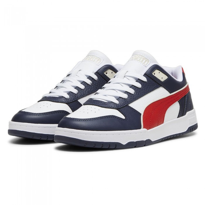 [해외]푸마 Rbd Game Low 운동화 140378020 White / New Navy / For All Time Red