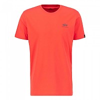 [해외]알파 인더스트리 반소매 티셔츠 Basic T Small 로고 140589361 Radiant Red