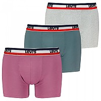 [해외]리바이스 언더웨어 복서 Sprts Wear 로고 3 단위 140600674 Pink Combo