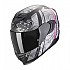 [해외]SCORPION EXO-520 EVO AIR Fasta 풀페이스 헬멧 9140482060 Matt Black / Silver / Pink