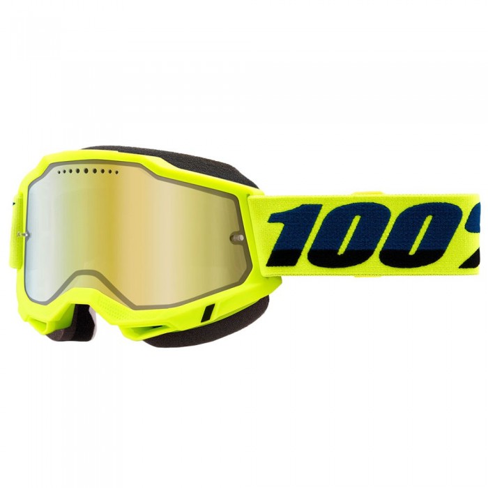 [해외]100% Accuri 2 Snowmobile 오프로드 고글 9140639146 Yellow