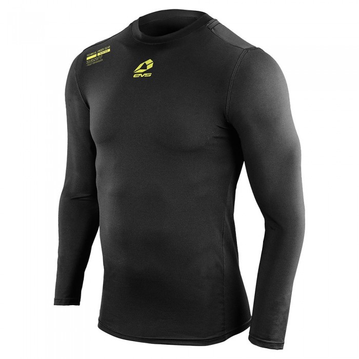 [해외]EVS SPORTS TUG Winter Long 슬리브 Compression 긴팔 베이스 레이어 9140639776 Black