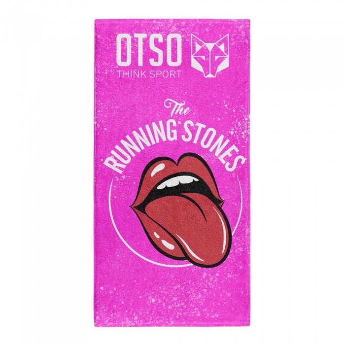 [해외]OTSO 런닝 Stones Pink 수건 10140663521 Pink