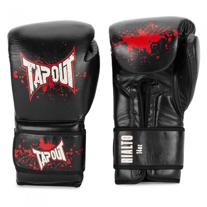 [해외]TAPOUT 가죽 권투 장갑 Rialto 7140657047 Black / Ecru / Red