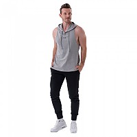 [해외]NEBBIA Fitness With A Hoodie 323 민소매 티셔츠 7140665081 Light Grey