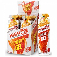 [해외]HIGH5 에너지 젤 상자 40g Mango 단위 Mango 3140595023 White / Red