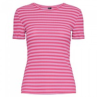[해외]PIECES Ruka 반팔 티셔츠 140297776 Hot Pink / Stripes Pastel Lavender