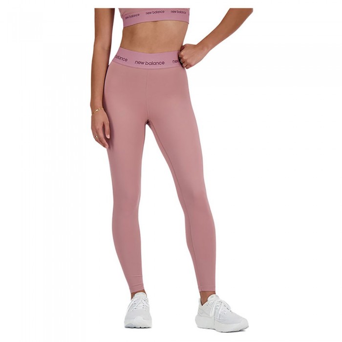 [해외]뉴발란스 Sleek Sport 25´´ high waist leggings 140541658 Rosewood