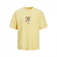 [해외]잭앤존스 Blockpop Plus Size 반팔 티셔츠 140438029 Italian Straw