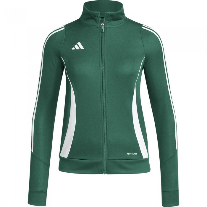 [해외]아디다스 Tiro24 Training 트랙 자켓 6140539131 Team Dark Green / White