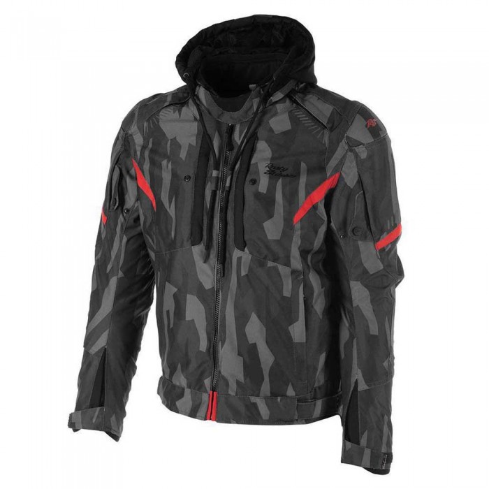 [해외]RUSTY STITCHES Dylan 자켓 9140663788 Black / Camo Red