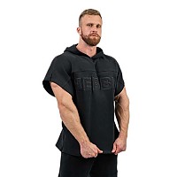 [해외]NEBBIA Hooded Gym Rag Champion 반팔 티셔츠 7140665130 Black