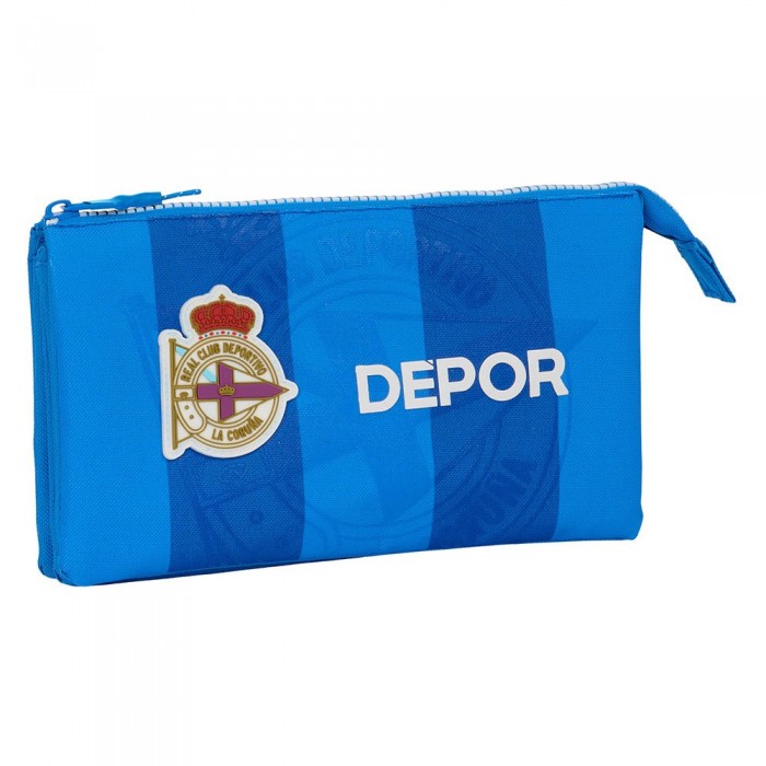 [해외]SAFTA 필통 Triple Real Deportivo De La Coru?a 140676302 Multicolor