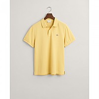 [해외]간트 Reg Shield Pique 반팔 폴로 셔츠 140565963 Dusty Yellow