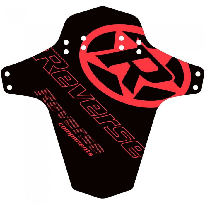 [해외]REVERSE COMPONENTS Logo 머드가드 1139950428 Black / Red