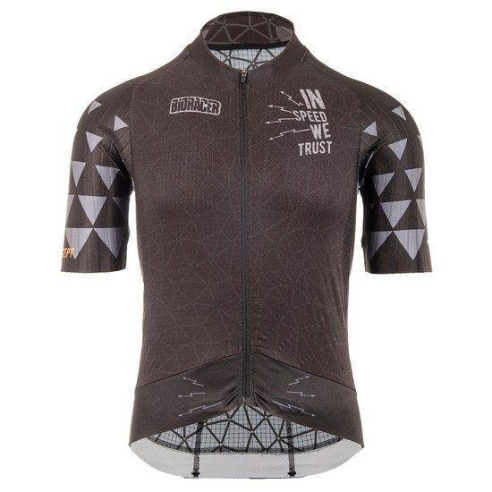 [해외]BIORACER Speedwear Concept Stratos GR+ 반팔 저지 1140538265 In Speed We Trust Black