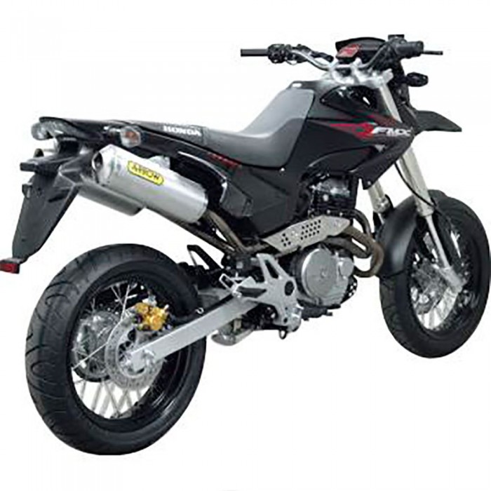 [해외]ARROW Thunder Aluminium/Stainless Steel Pair FMX 650 05-07 인증된 머플러 9137771389 Silver