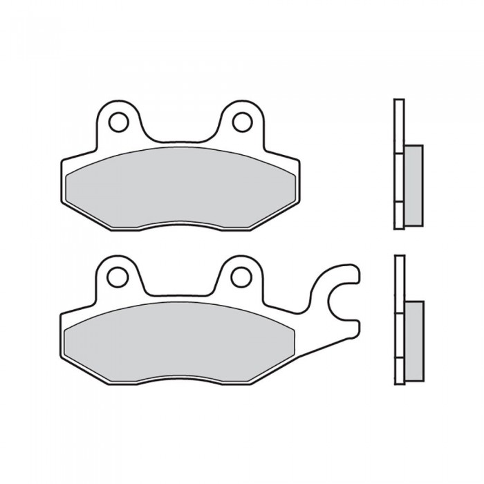 [해외]BREMBO 07HO4008 유기 브레이크 패드 9139901595 Black