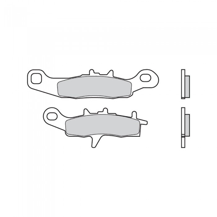 [해외]BREMBO 07KA22SX 소결 브레이크 패드 9139901661 Black