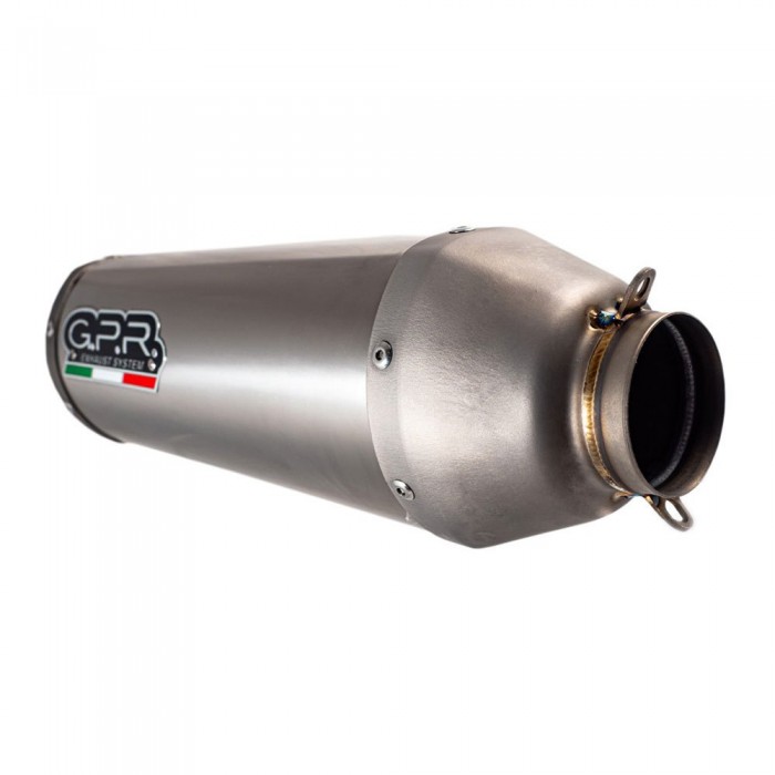 [해외]GPR EXHAUST SYSTEMS Husqvarna FC 450 2023-2024 DB Killer 링크 파이프가 있는 비인증 머플러 9140684996 Pentacross Full Titanium / Brushed Titanium