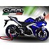 [해외]GPR EXHAUST SYSTEMS Yamaha YZF-R25 2021-2023 e5 인증된 머플러 DB 킬러 링크 파이프 9140685438 Furore Evo4 Poppy / Matte Black