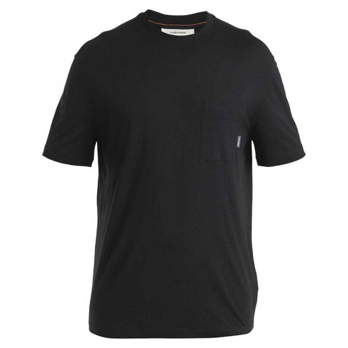 [해외]아이스브레이커 Merino 150 Tech Lite III Relaxed Pocket 반팔 티셔츠 4140597008 Black