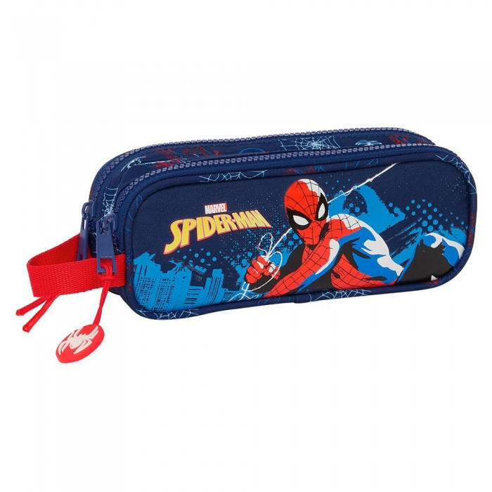 [해외]SAFTA 더블 필통 Spider-Man Neon 14140675736 Multicolor