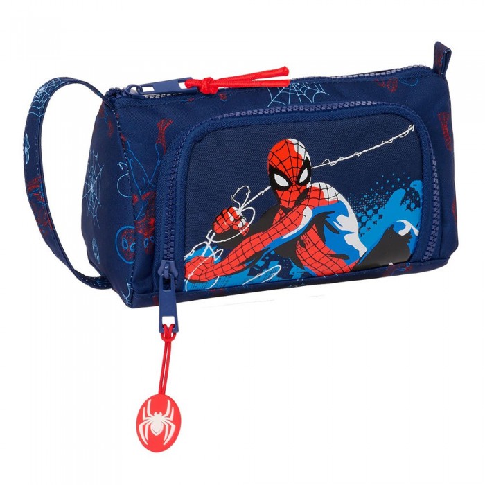 [해외]SAFTA 채우는 주머니 필통 Spider-Man Neon 14140675829 Multicolor