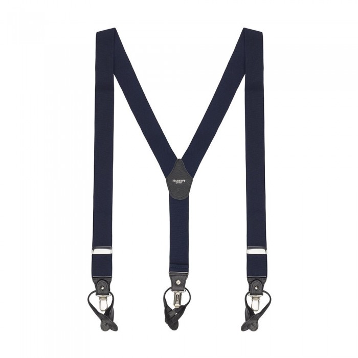 [해외]해켓 Solid Col Braces 벨트 14137753176 Navy