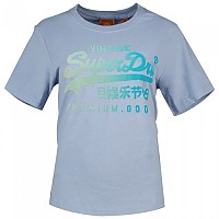 [해외]슈퍼드라이 Tonal Vl Graphic Relaxed 반팔 티셔츠 140588808 Rodeo Drive Blue Heather