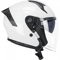 [해외]SKA-P 1MHA Jedi Mono 오픈 페이스 헬멧 9140617047 White