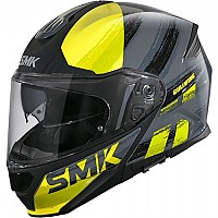 [해외]SMK Gullwing Tourleader ECE 22.06 모듈형 헬멧 9140668489 Matt Black / Yellow