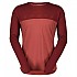 [해외]스캇 Defined Merino 긴팔 티셔츠 6140595096 Wood Red / Dusk Red