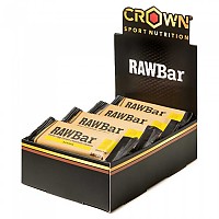 [해외]CROWN SPORT NUTRITION 바나나 & 헤이즐넛 에너지바 박스 RAW 50g 12 단위 4140664175 Multicolor