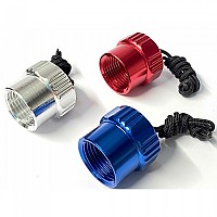 [해외]METALSUB 밸브 알루미늄 플러그 DIN 10139856071 Silver / Red / Blue