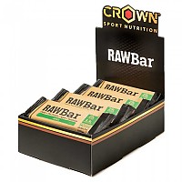 [해외]CROWN SPORT NUTRITION 애플 & 헤이즐넛 에너지바 박스 RAW Vegan 50g 12 단위 14140664179 Multicolor