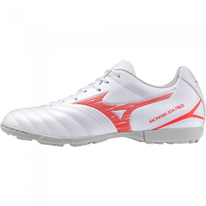 [해외]미즈노 Monarcida Neo III Select AS TF 축구화 3140433745 White / Radiant Red