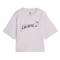 [해외]푸마 Ess+ Blossom Graphic 반팔 티셔츠 140130881 Grape Mist