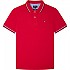 [해외]FA?ONNABLE Pima Flag 반팔 폴로 셔츠 140474957 Pepper Red