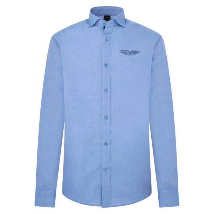 [해외]해켓 Amr Pitlane Shirt 긴팔 셔츠 140506017 Chambray Blue